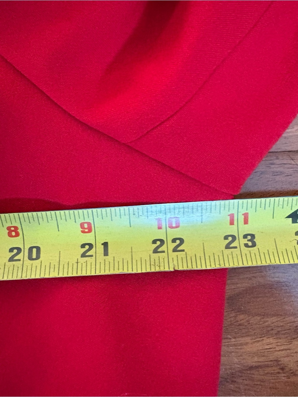 Calvin Klein Red Career Zip Blazer Jacket Plus Size 16W - Picture 9 of 9